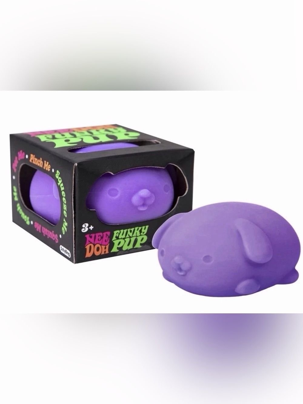 Funky Pup Purple Squishy Stress Toy by NeeDoh
